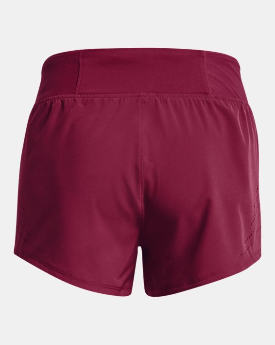 Women's UA Speedpocket Shorts, Maroon, pdpMainDesktop image number 8